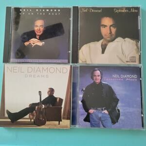 Neil Diamond CD Lot (4) | Tennessee, September, Dreams, Up on the Roof | VG+